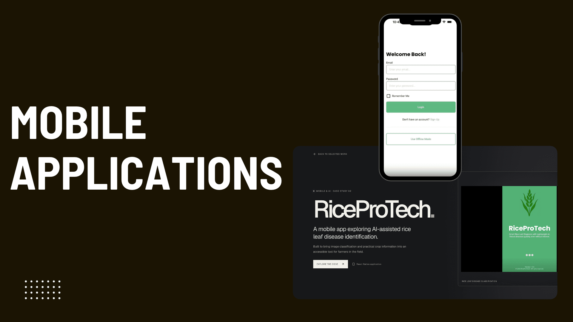 RiceProTech mobile application
