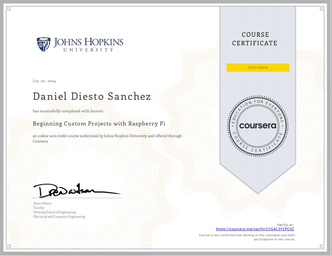 Beginning Custom Projects with Raspberry Pi preview